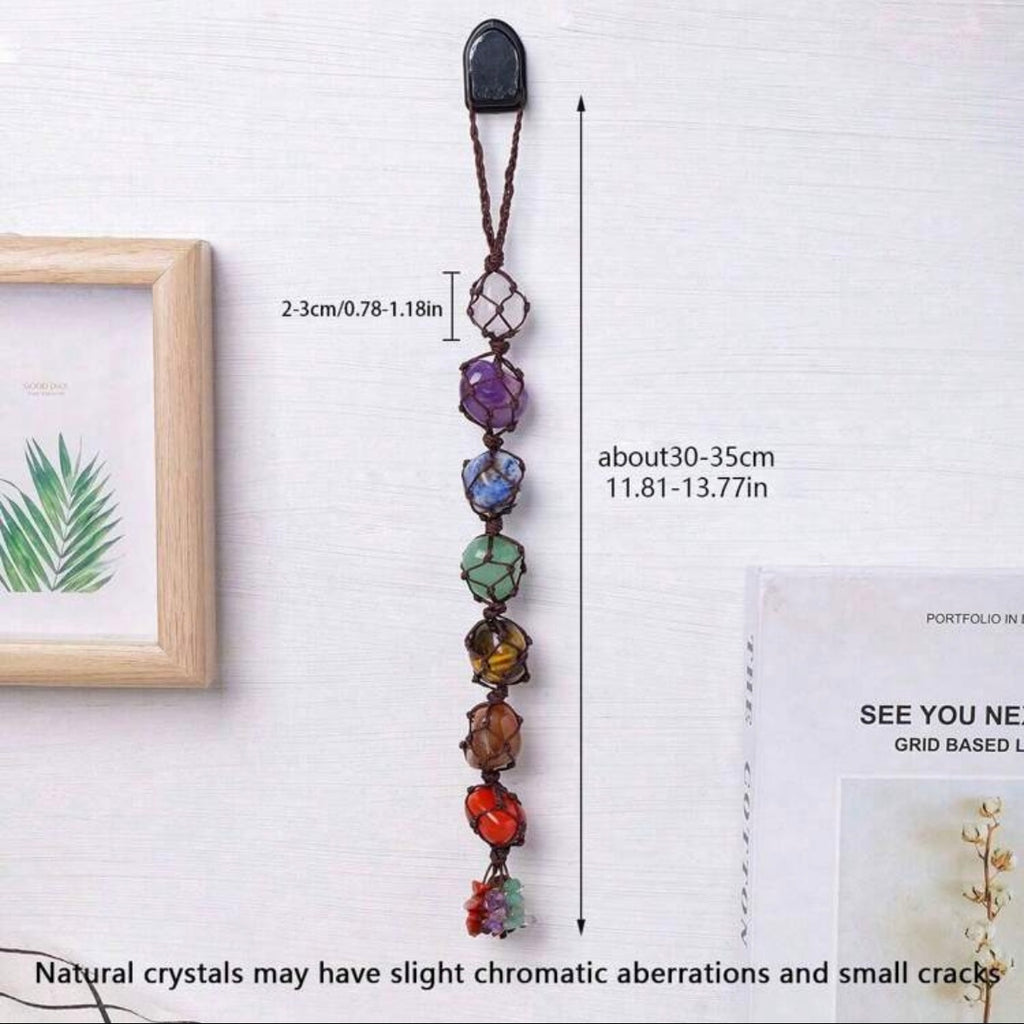 Healing Chakra Stone Pendant Hanger