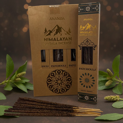 Ananda Organic Natural Himalayan Smudge Incense PATCHOULI