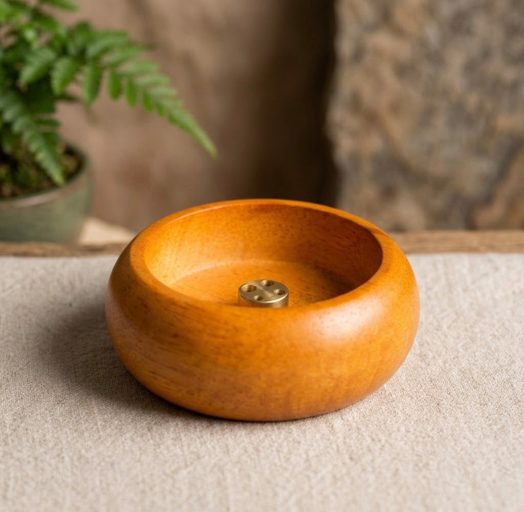Minimalist Wooden Incense Holder