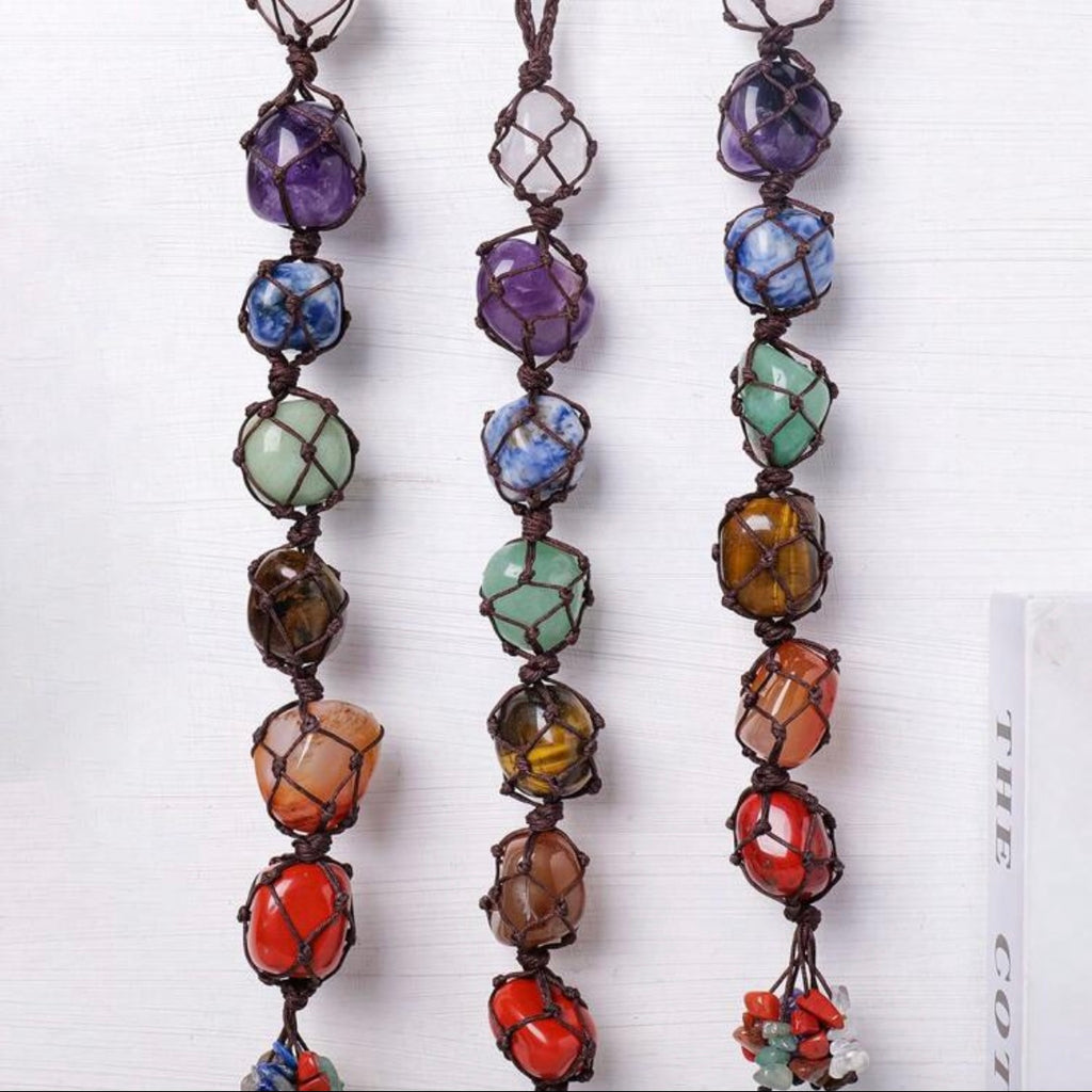 Healing Chakra Stone Pendant Hanger