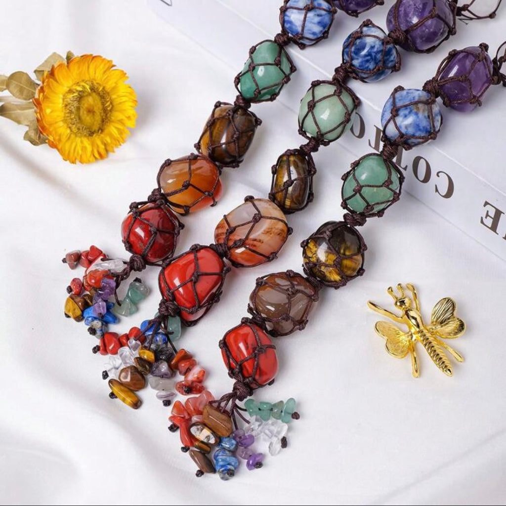 Healing Chakra Stone Pendant Hanger