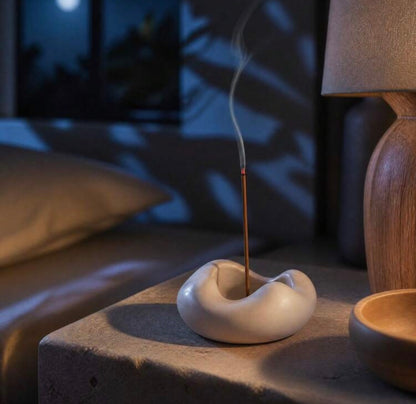 Minimalist Cloud Ceramic Incense Holder