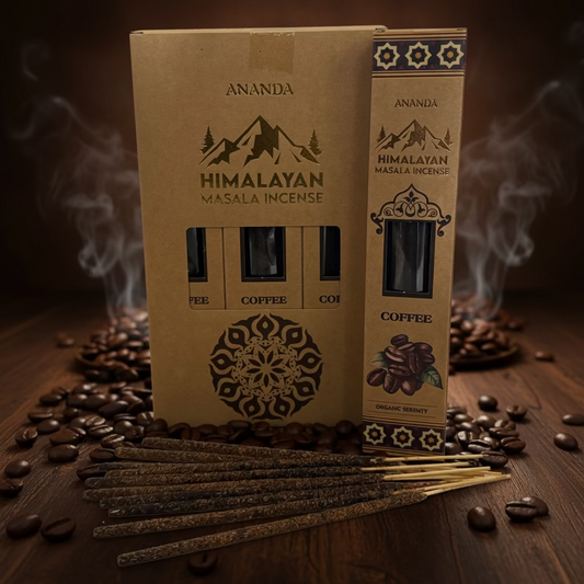 Ananda Organic Natural Himalayan Smudge Incense COFFEE