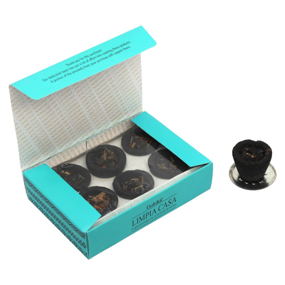 Goloka Resin Smudge Cups CLEANING HOUSE