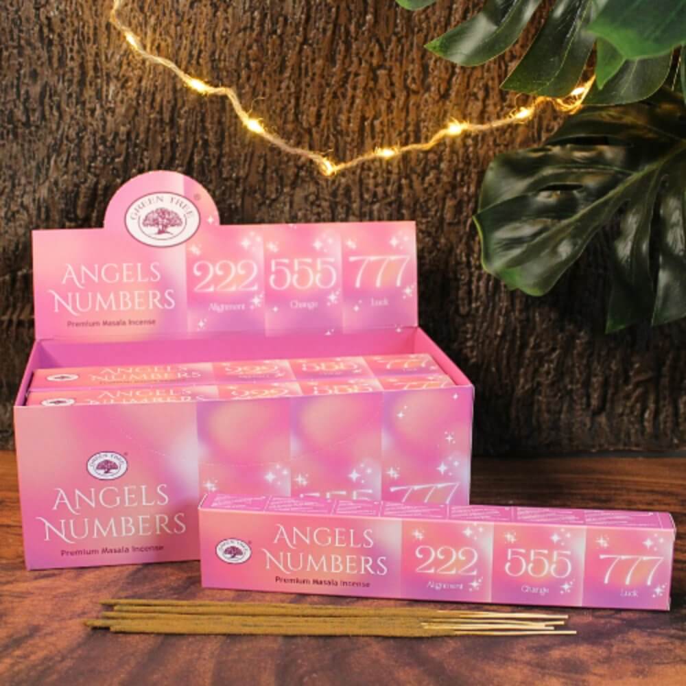 Green Tree ANGEL NUMBERS Incense