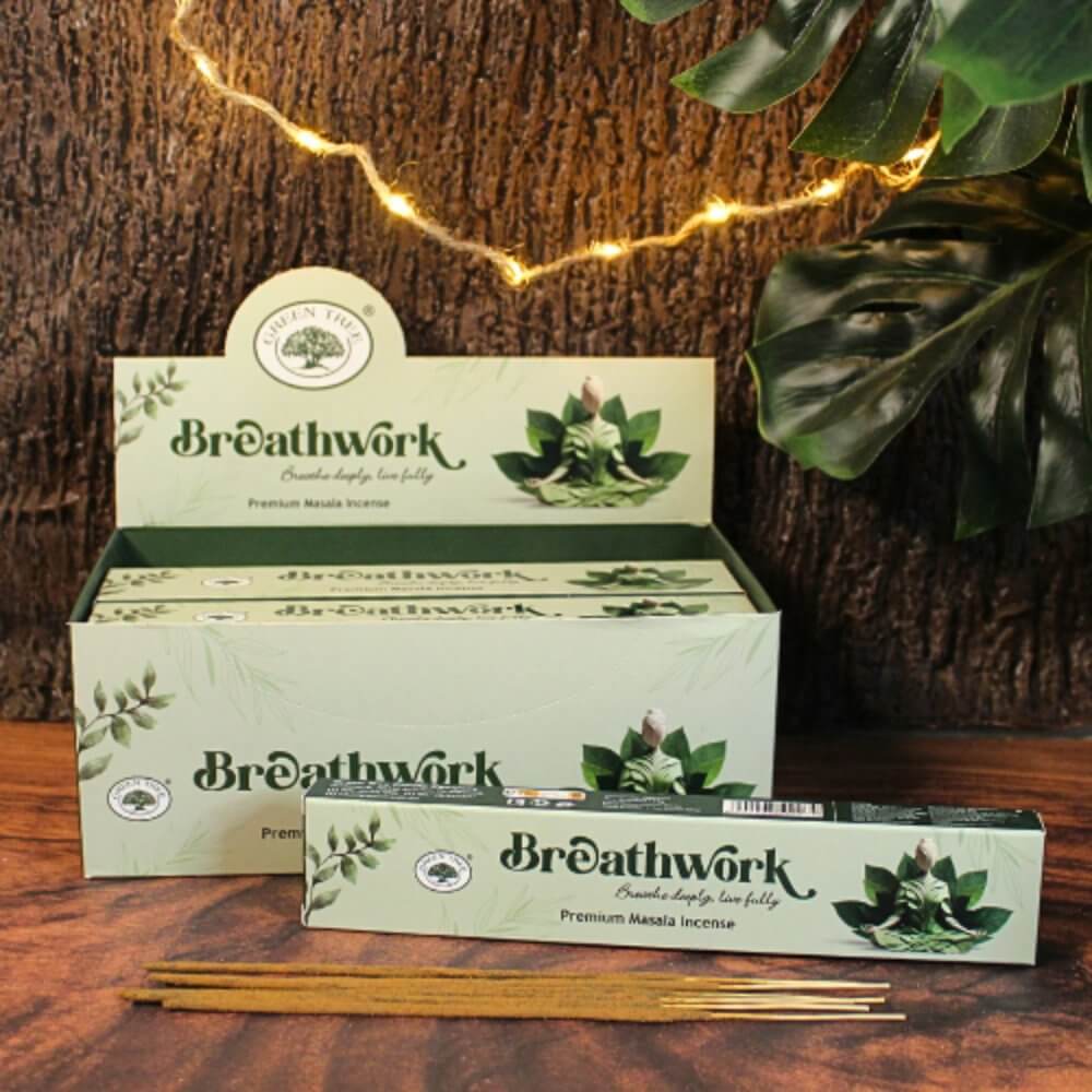 Green Tree BREATHWORK Incense