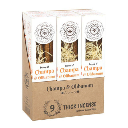 Green Tree CHAMPA & OLIBANUM Botanical Incense