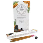 Green Tree Gemstone CLEANSING Incense SANDALWOOD & BLACK TOURMALINE