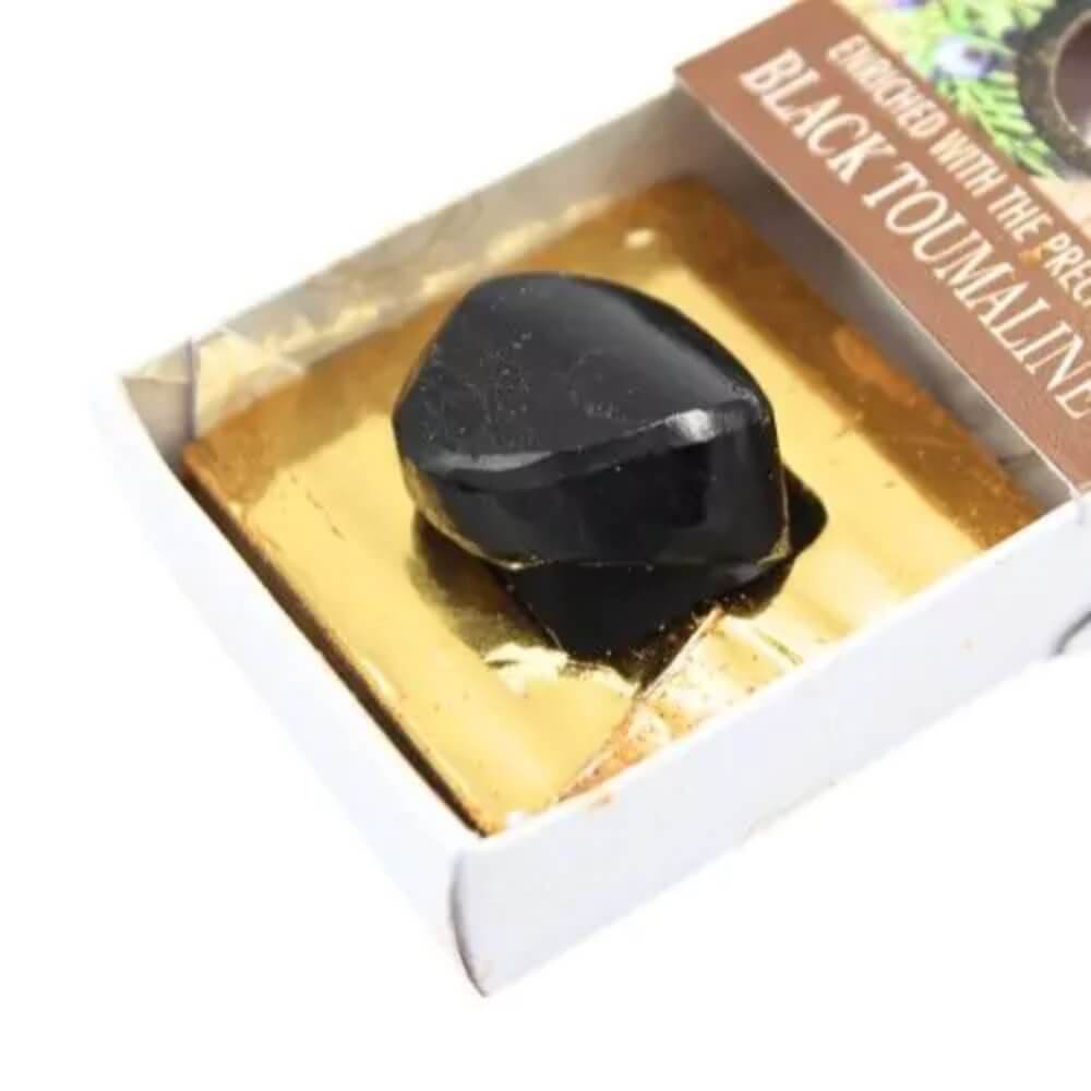Green Tree Gemstone CLEANSING Incense SANDALWOOD & BLACK TOURMALINE