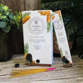 Green Tree Gemstone CLEANSING Incense SANDALWOOD & BLACK TOURMALINE