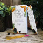 Green Tree Gemstone CLEANSING Incense SANDALWOOD & BLACK TOURMALINE
