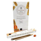Green Tree Gemstone GOOD ENERGY Incense PALO SANTO & PRECIOUS CARNELIAN