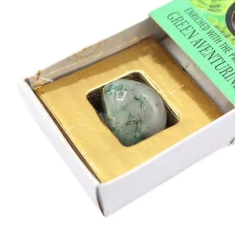 Green Tree Gemstone GOODLUCK Incense PATCHOULI & GREEN AVENTURINE