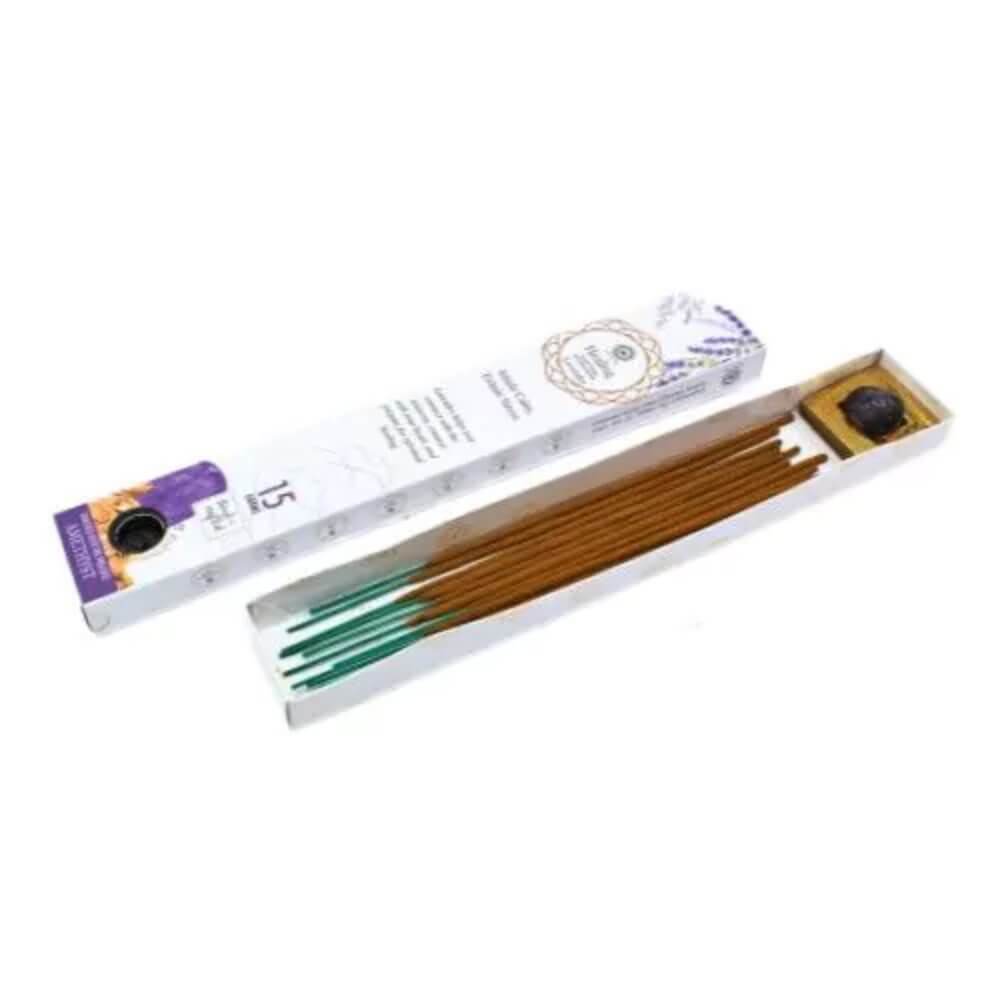 Green Tree Gemstone HEALING Incense LAVENDER & AMETHYST