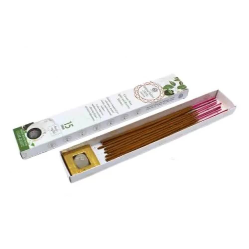 Green Tree Gemstone SPIRITUAL BALANCE Incense JASMINE & CLEAR QUARTZ