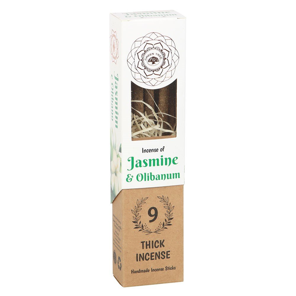 Green Tree JASMINE & OLIBANUM Botanical Incense