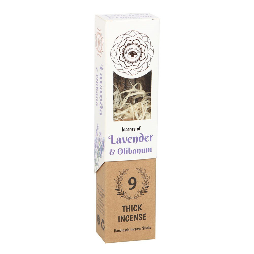 Green Tree LAVENDER & OLIBANUM Botanical Incense
