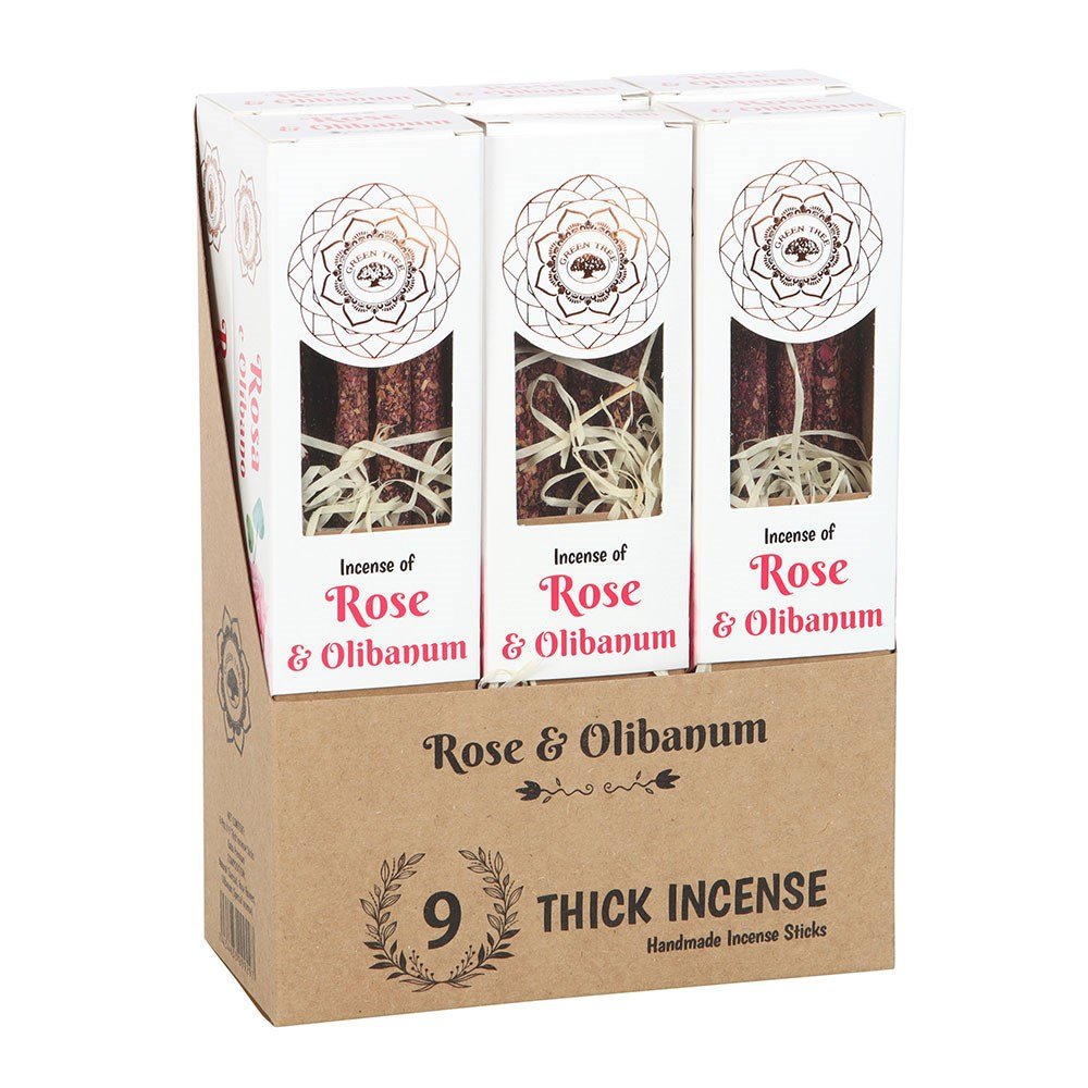 Green Tree ROSE & OLIBANUM Botanical Incense