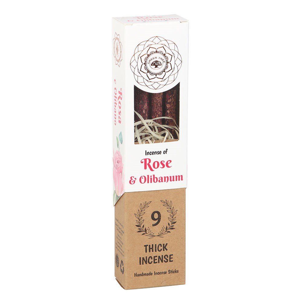 Green Tree ROSE & OLIBANUM Botanical Incense