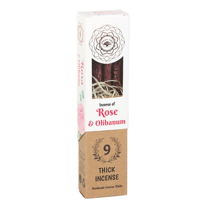 Green Tree ROSE & OLIBANUM Botanical Incense