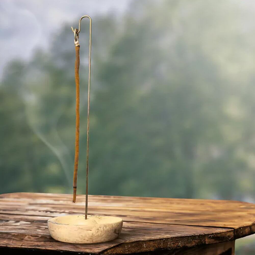 Green Tree Tibetan Meditating Herbs Rope Incense