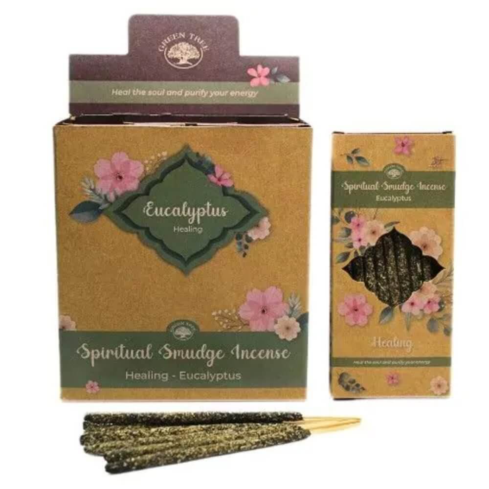 Green Tree Smudge Incense EUCALYPTUS for Healing