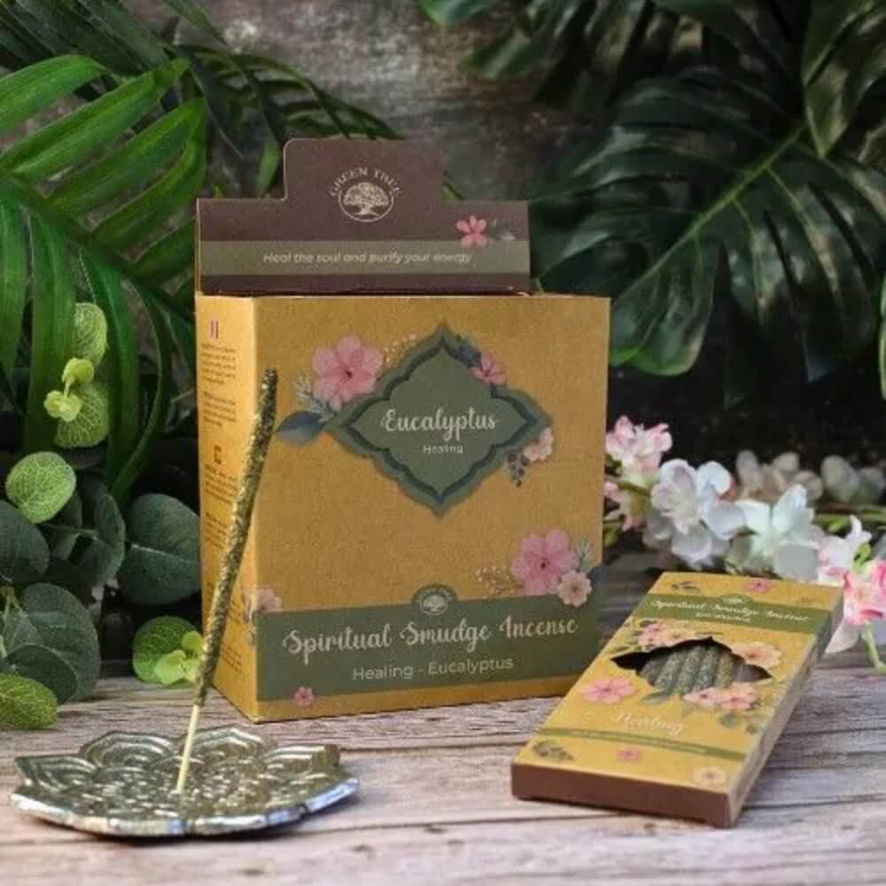Green Tree Smudge Incense EUCALYPTUS for Healing