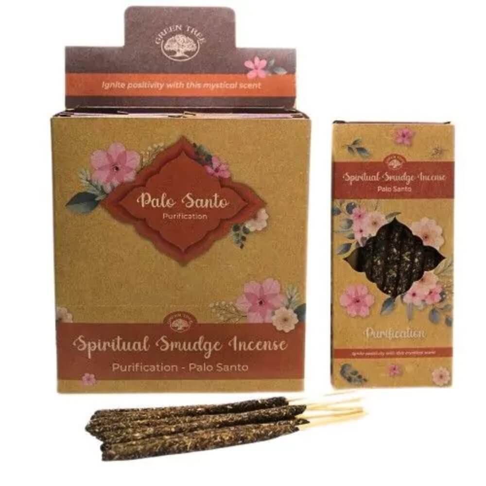 Green Tree Smudge Incense PALO SANTO for Purification
