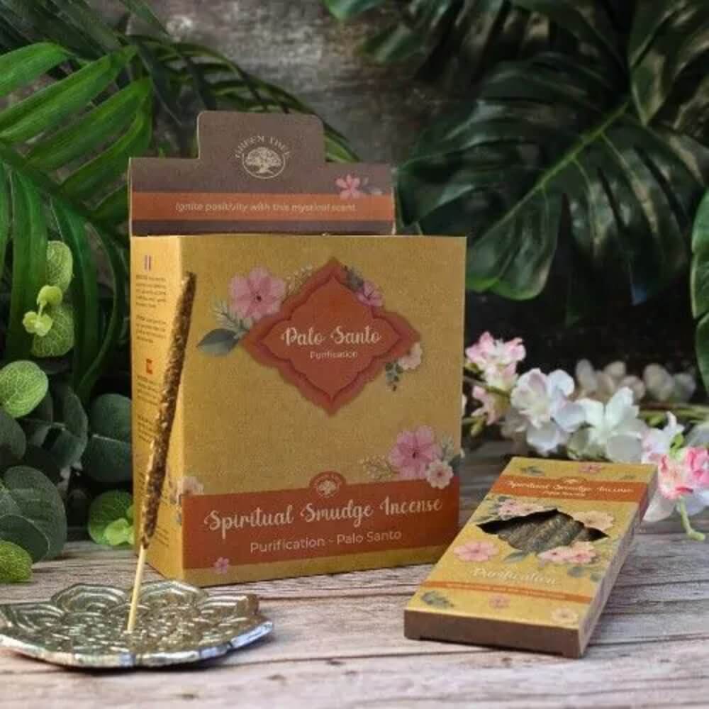 Green Tree Smudge Incense PALO SANTO for Purification
