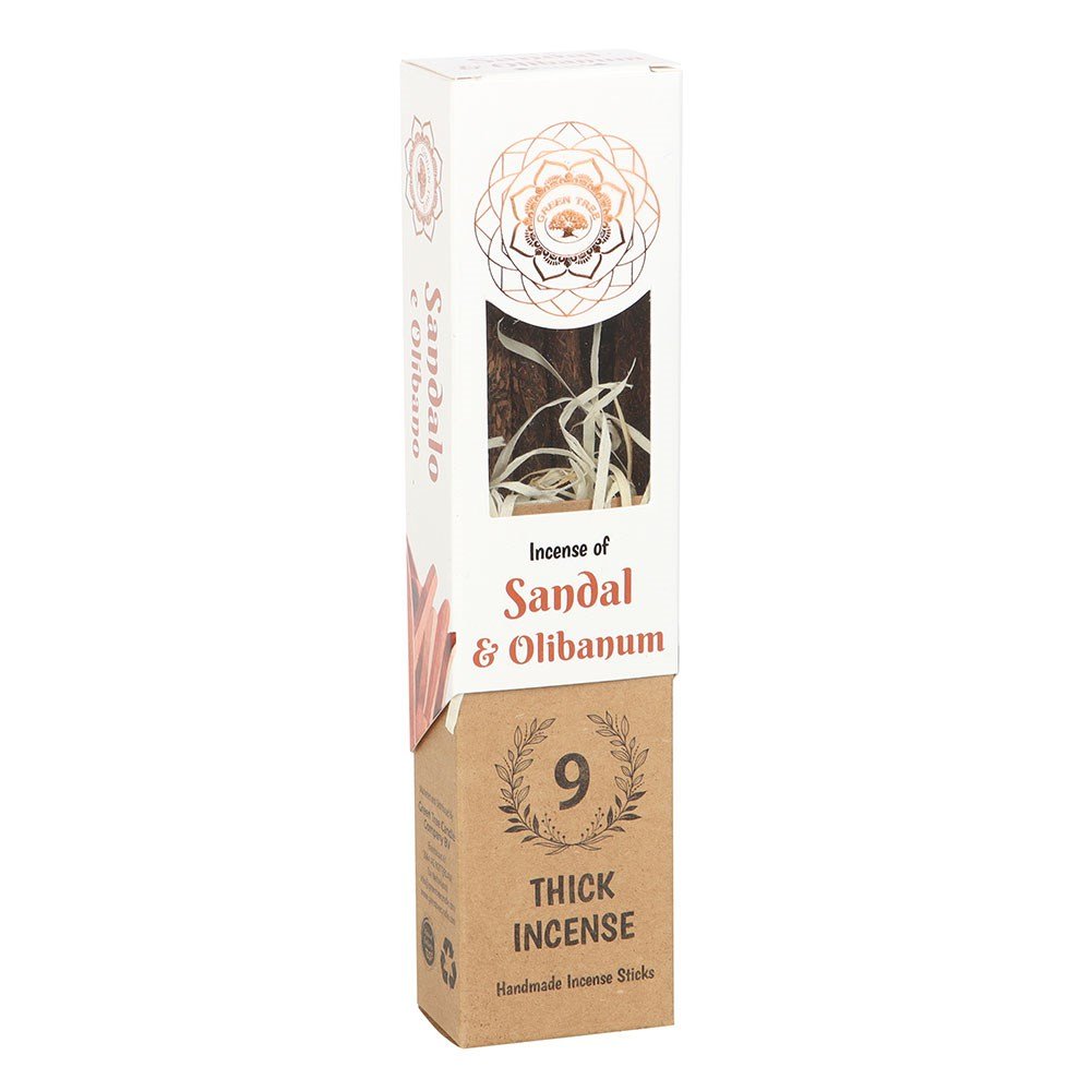 Green Tree SANDAL & OLIBANUM Botanical Incense