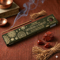 Goloka Manifestation Incense GROUNDING & STABILITY Vetiver with red jasper crystal