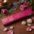 Goloka Manifestation Incense LOVE & PASSION Rose with rose quartz