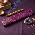 Goloka Manifestation Incense YOGA MEDITATION Palo Santo with Amethyst crystal