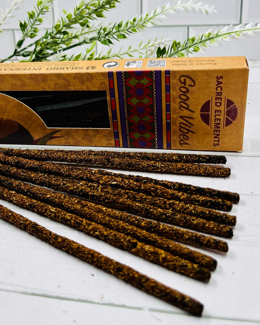 Sacred Elements Artisan Organic Incense GOOD VIBES