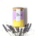 Soy Wax Handmade Candle ICED LEMON LAVENDER LATTE