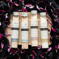 Herbal Magick Ritual Bath Salts Infused with Essential Oils Set of 4