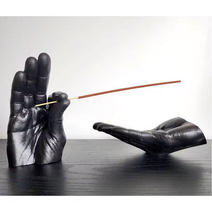 Hand Held Incense Holder Set