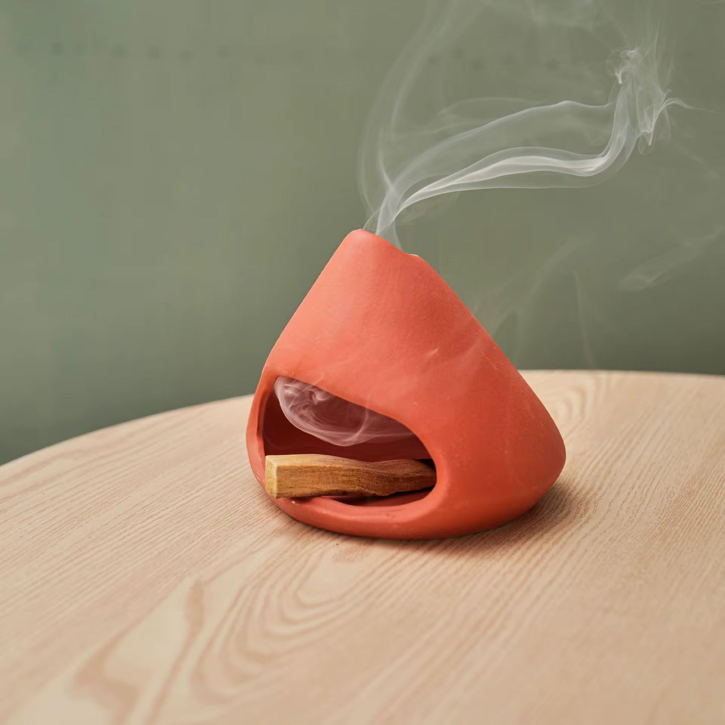 Ceramic Palo Santo Smudge Holder Hut