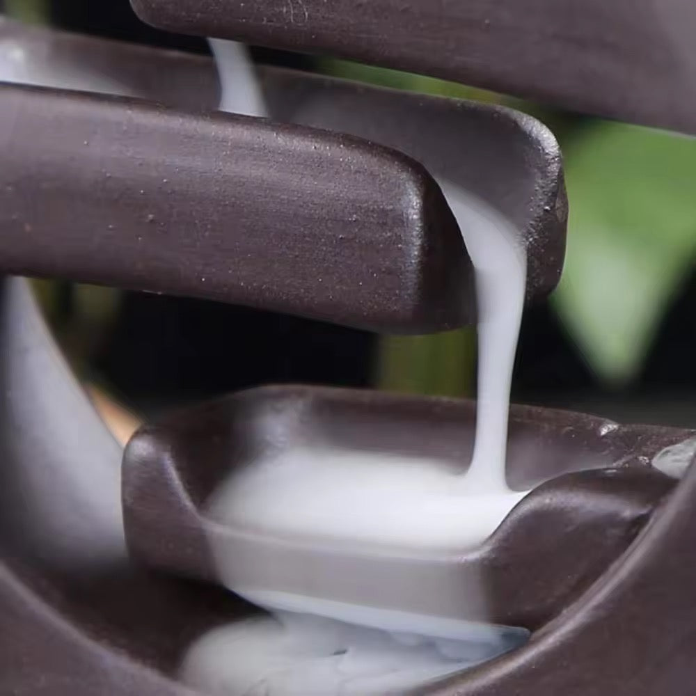 Zen Circle Ceramic Backflow Incense Cone Holder