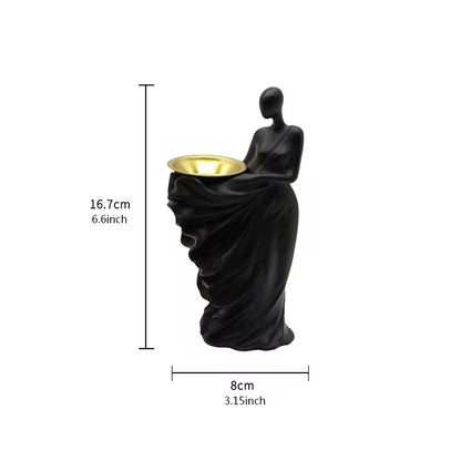 Women with skirt Incense Burner