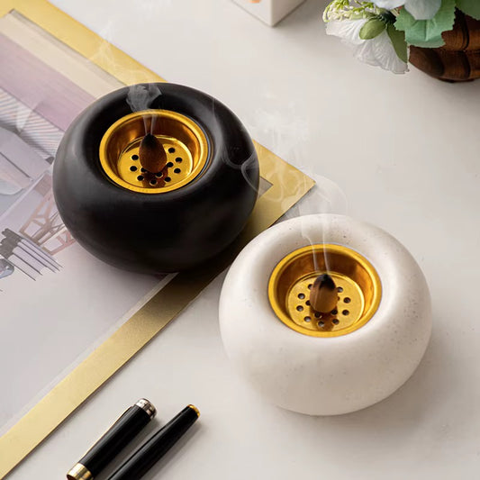 Minimalist Ceramic Incense Holde