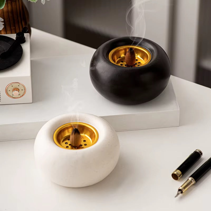 Minimalist Ceramic Incense Holde