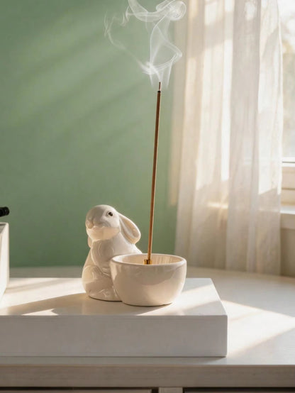 Mini Rabbit Incense Holder