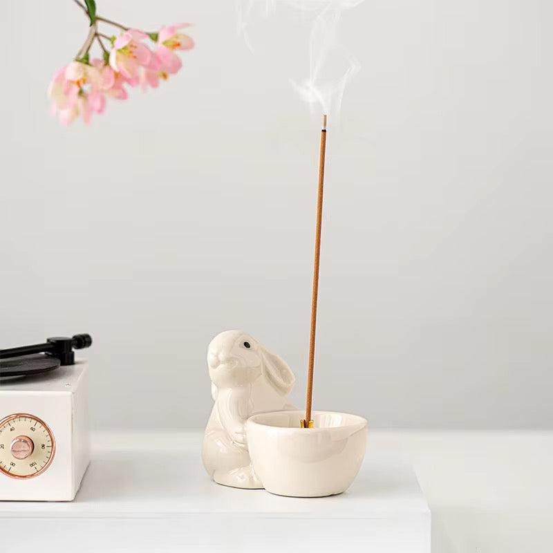 Mini Rabbit Incense Holder