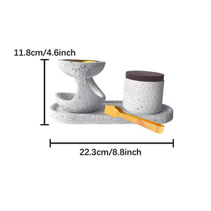Incense Burner Matching Set Gift Box
