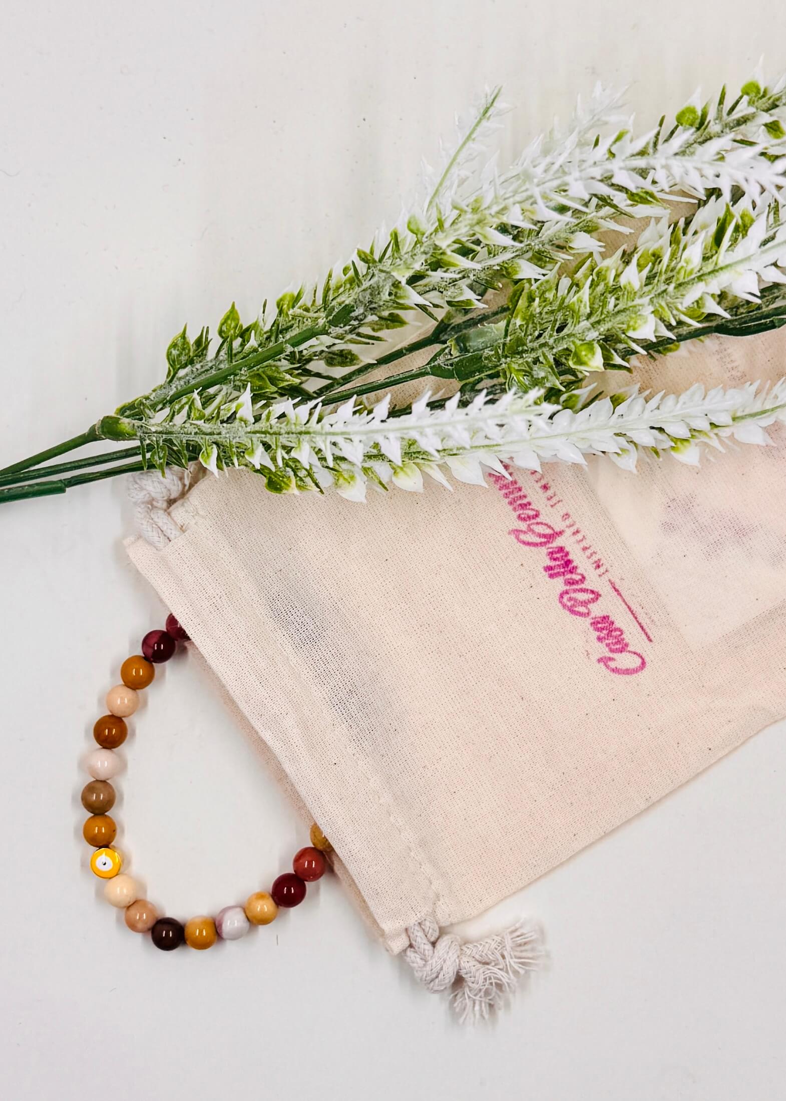 Mookaite Jasper Healing Bracelet - Meditation