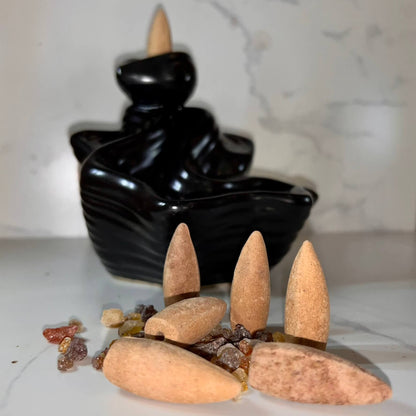 Organic Goodness Backflow Cones SANDALWOOD