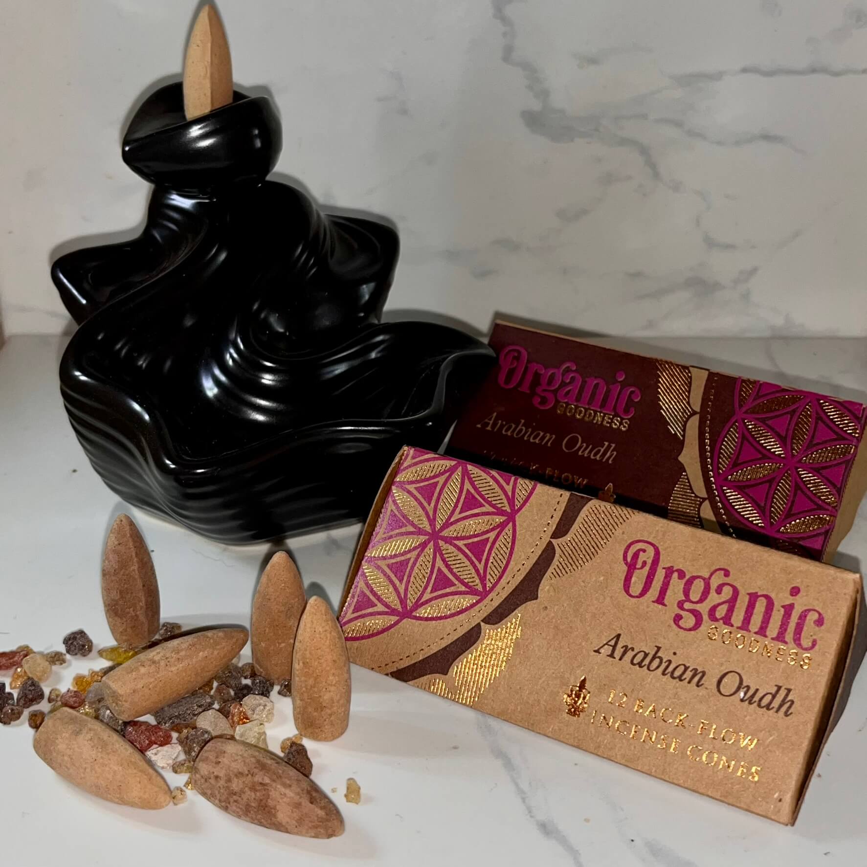 Organic Goodness Backflow Cones ARABIAN OUDH