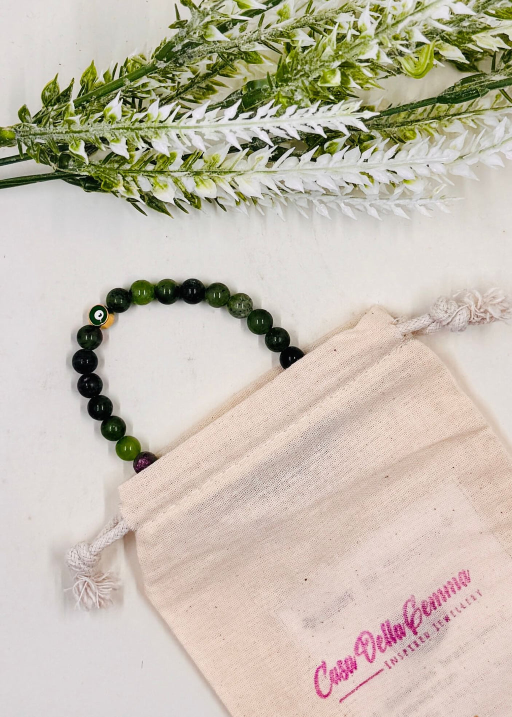 Ruby in Ziosite Healing Bracelet - Appreciation