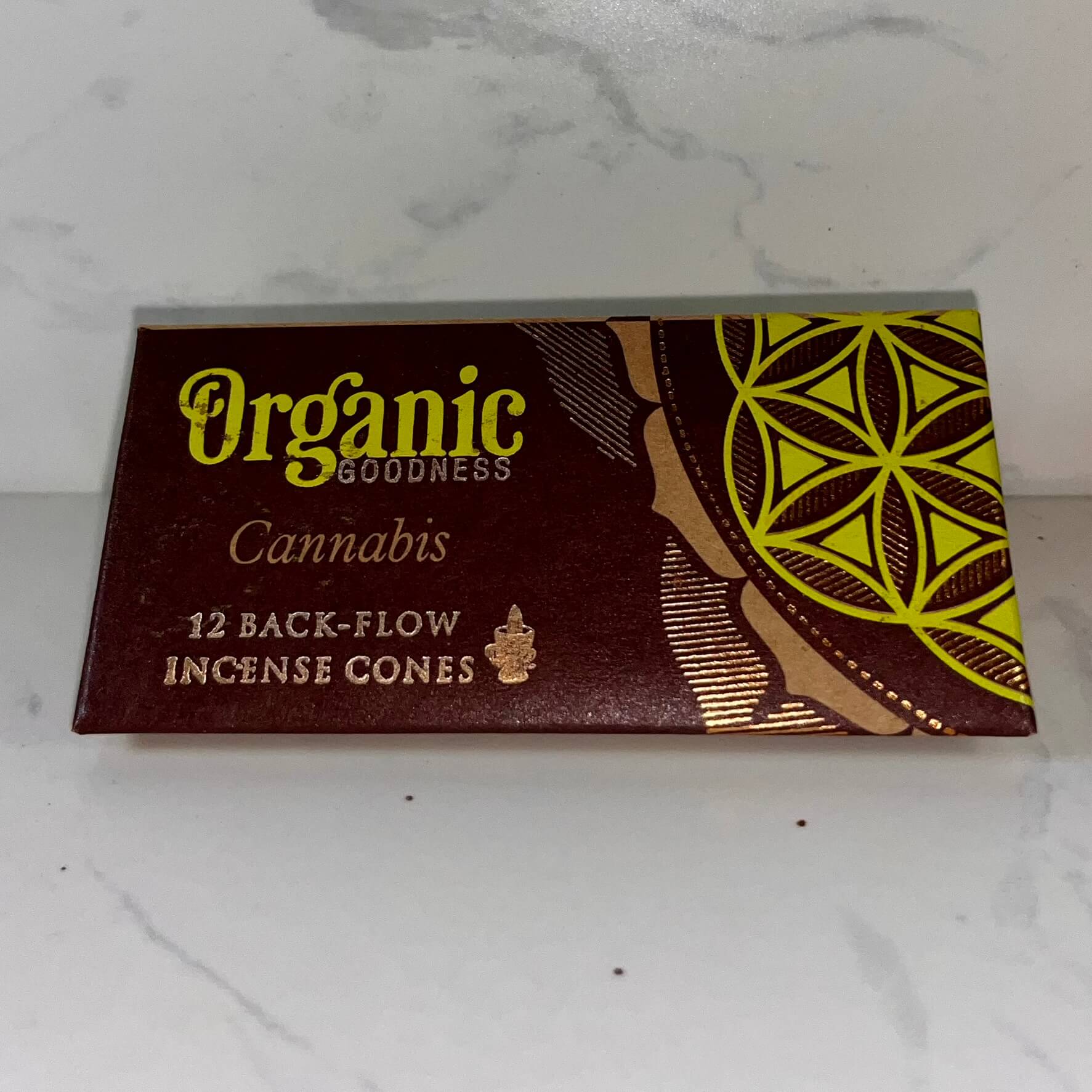 Organic Goodness Backflow Cones CANNABIS